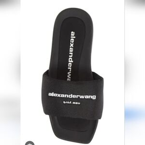 ALEXANDER WANG POOL SLIDES SIZE 36 / 6